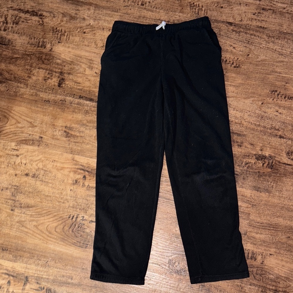 Black Fleece Casual Pants with drawstring size 12